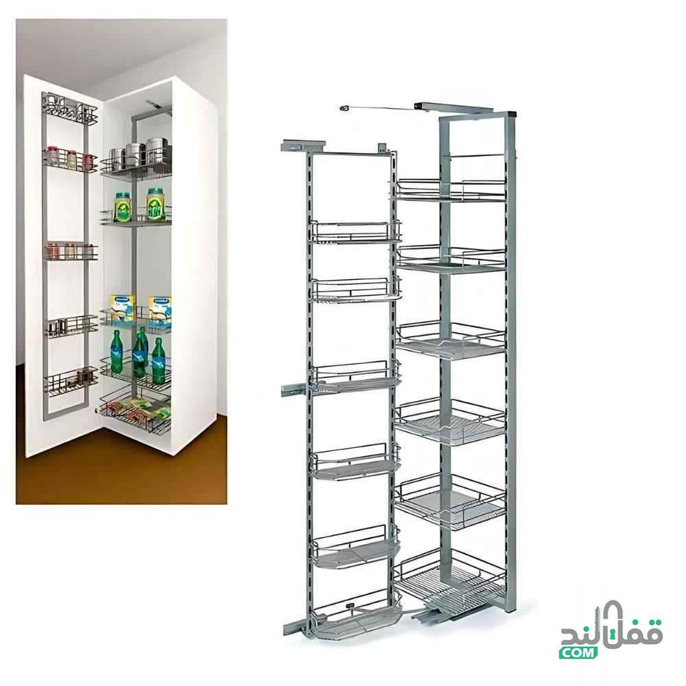 سبد سوپر یخچالی 7 طبقه مکس استیل